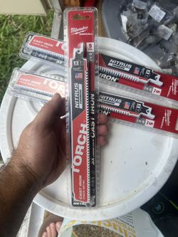 Milwaukee Sawzall Blades / Cast Iron
