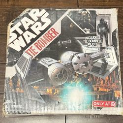 Star Wars 30th Tie Bomber With Pilot! New In Box!