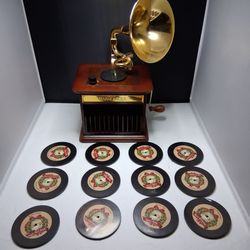 Mr. Christmas "Harmonique" 
Gramophone Music Box (Electronic)