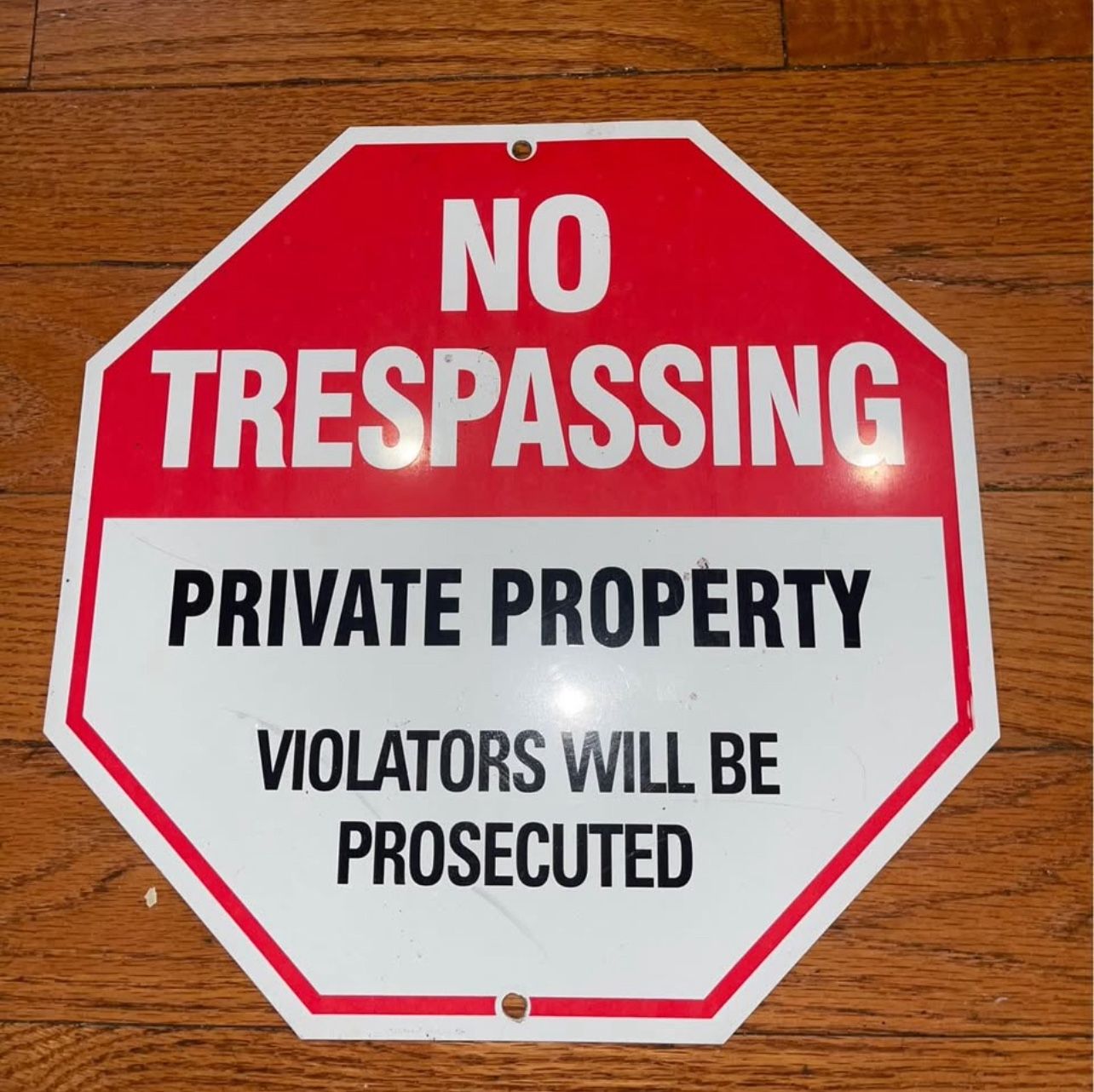 No Trespassing Sign
