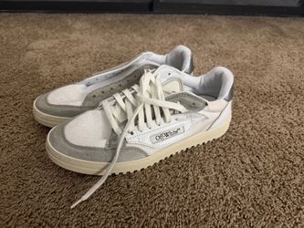Off-White Low-Top Sneakers White Grey size 43