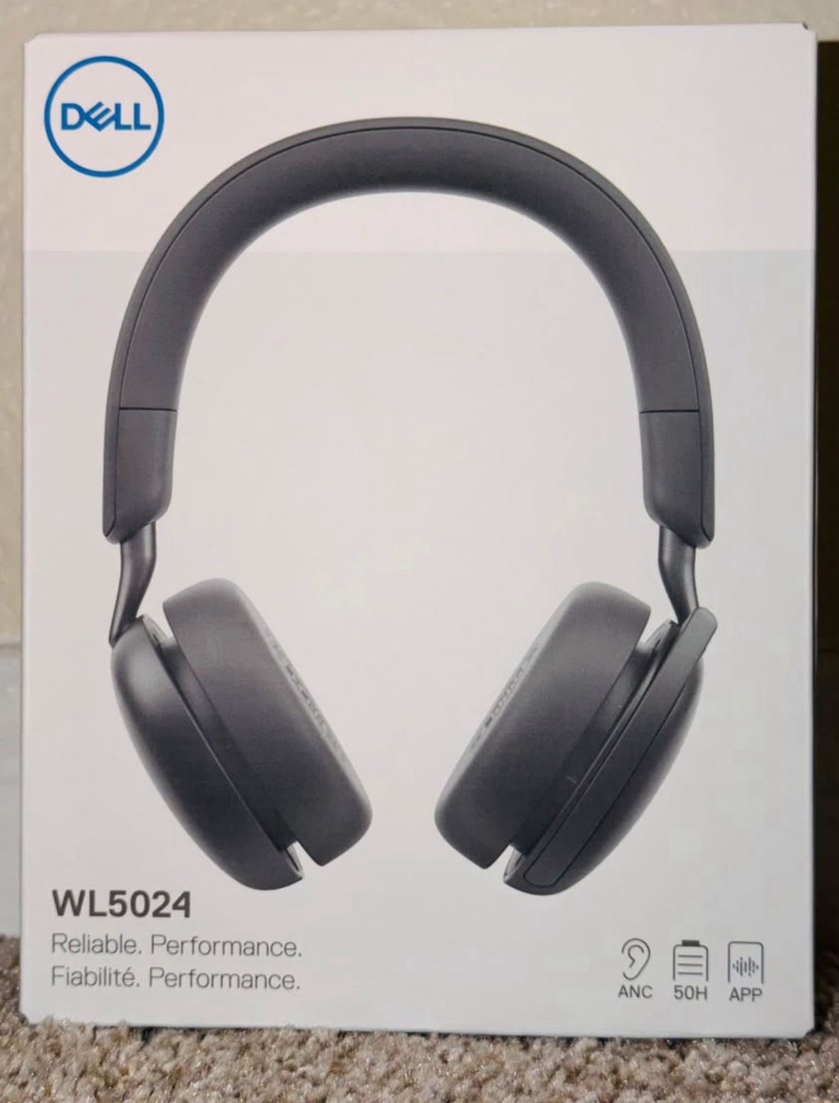 Brands New Dell WL5024 Wireless Headphones – Unopened Box