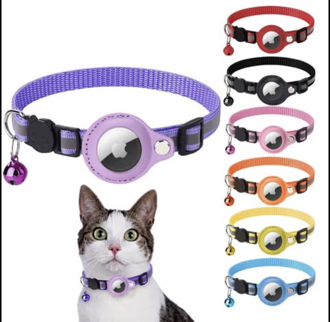 AirTag Cat Collar – Lightweight & Adjustable – Track Your epet