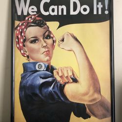 Rosie The Riveter We Can Do It! Poster