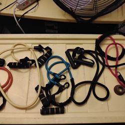 Resistant Tube Elastic Workout Bands!!! 