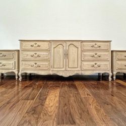 Gorgeous French Provincial Dresser And Nightstand Set Buffet Sideboard Tv Stand Credenza Cabinet 