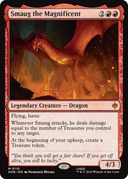 Smaug the Magnificent Non Foil MTG