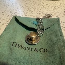 Vintage Tiffany Coffee Cup Charm 