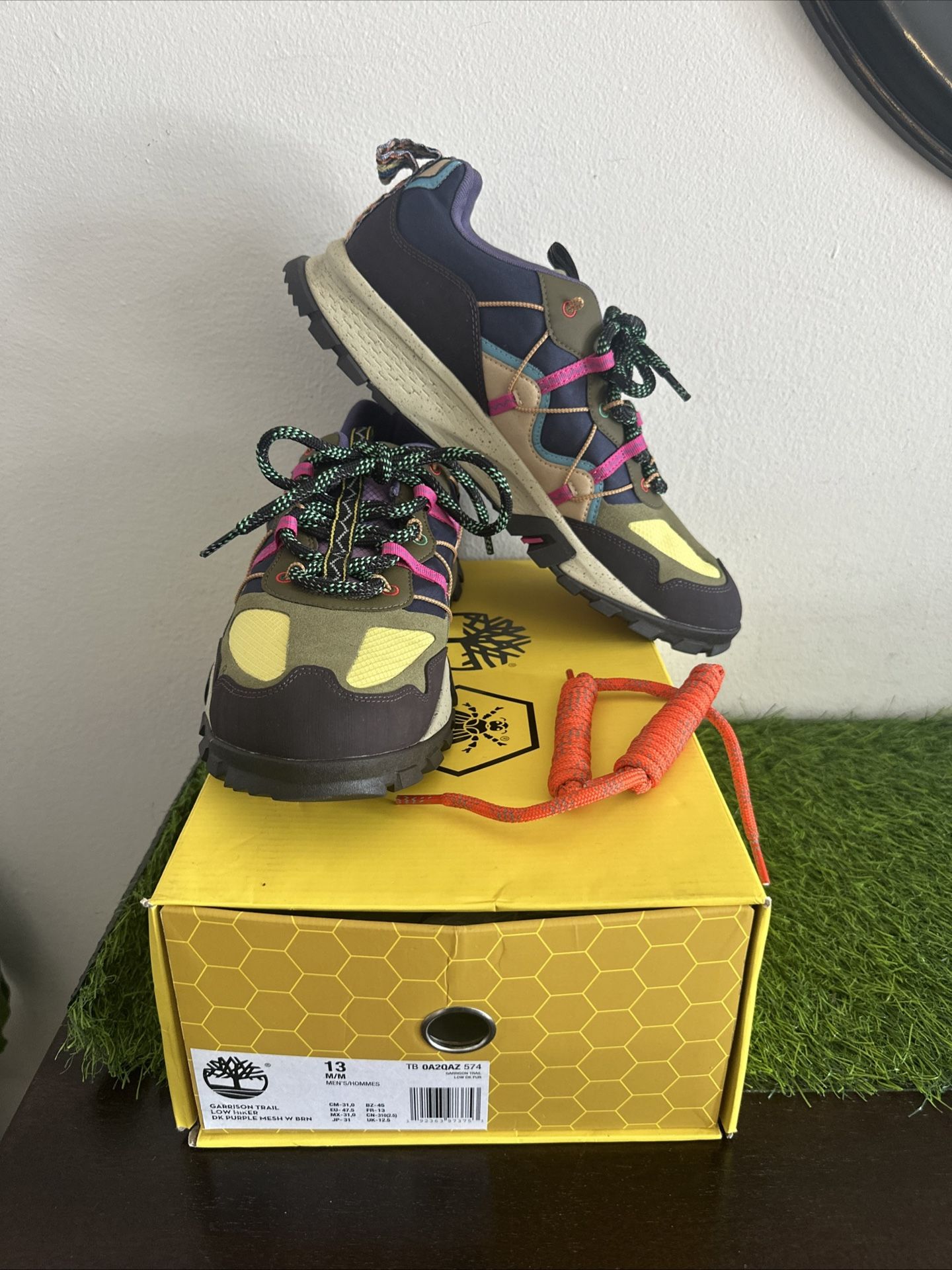 TIMBERLAND MEN'S GARRISON TRAIL LOW HIKER Billionaire Boys Club Collab 13M VNDS