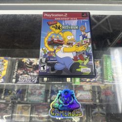 The Simpson H&R Ps2 $80-$90 Each Gamehogs 11am-7pm