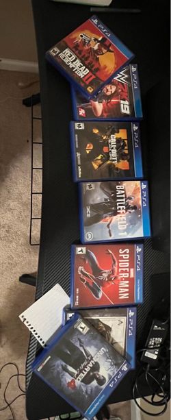 PS4 Game – 7– Red Dead Redemption 2, Spider-Man & More