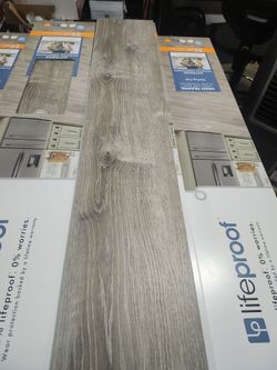 Lifeproof
Sterling Oak 22 MIL x 8.7 in. W x 48 in. L Click Lock Waterproof Luxury Vinyl Plank Flooring (20.1 sqft/case)