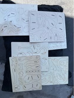 Calaxy DIY 3D Wooden Animal Puzzles