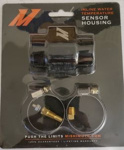 Mishimoto Water Temperature Sensor Housing. Brand New