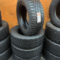 LT 275/65R18 Goodyear Wrangler Ultra Terrain A/T High Tread Full Tire Set