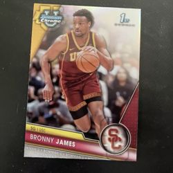 Bronny James Chrome Rookie