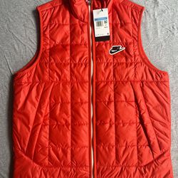 Nike Sportswear Synthetic Fill Down Vest Gilet Pockets Men's Size Medium DV2929-673