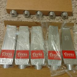 Genuine Coors beer tap handles New