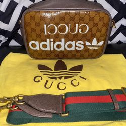 Gucci Adidas Small Shoulder Bag