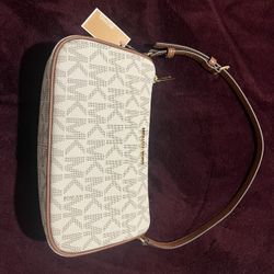 MK Handbag White 