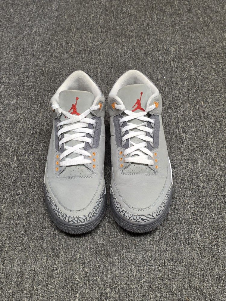 Nike Air Jordan 3 Retro ‘Cool Grey’ CT8532-012 Men’s Size 11