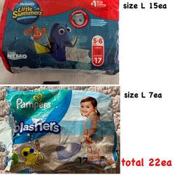 swim diapers $6