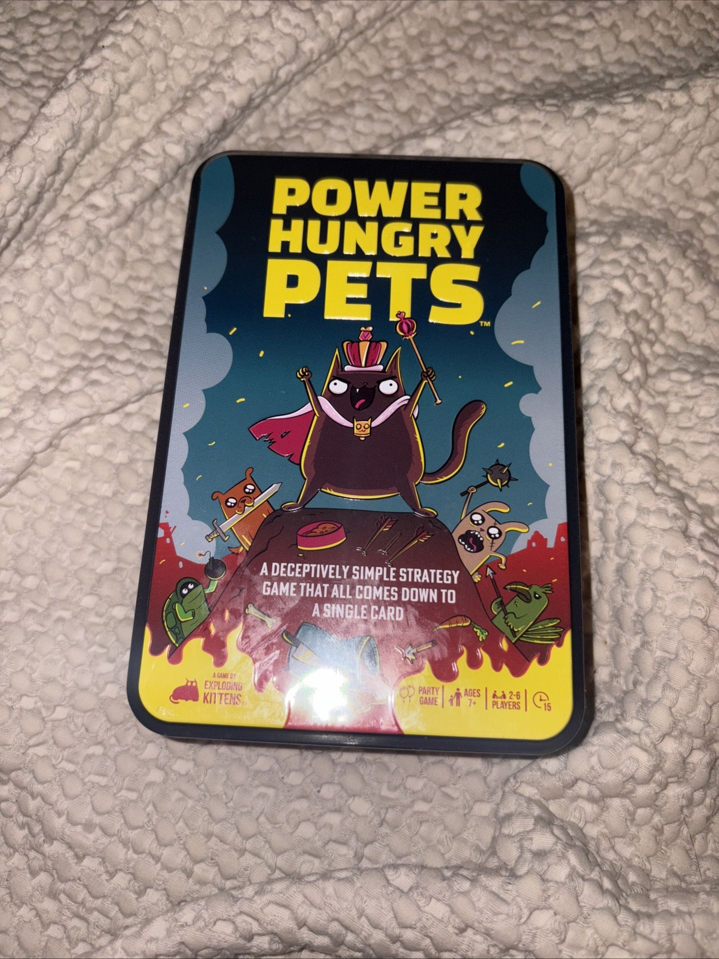 Exploding kittens : Power hungry Pets game