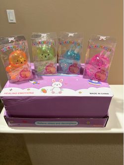 Glittery Squishy Bunnies Each