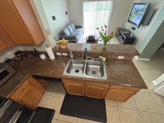 Kitchen sink and faucet