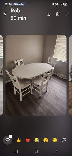 Kitchen table with chairs