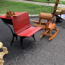 Vintage School Desk
