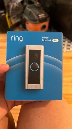 Ring wired doorbell pro