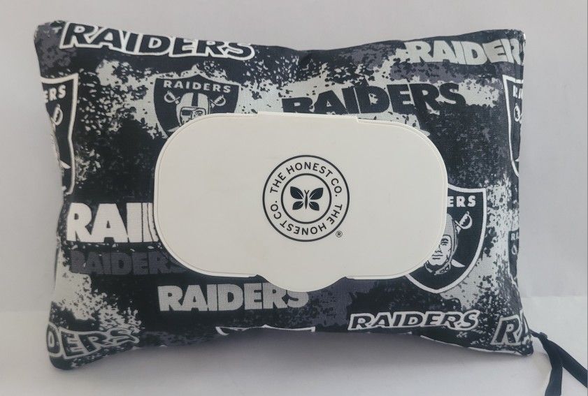 Raiders Honest Co. Wipes Cover