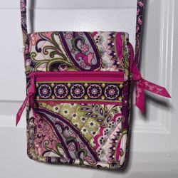 Vera Bradley Pink Fabric Purse