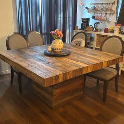 Large Square Dining table 