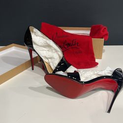Christian Louboutin Phoebe Patent Black Super Sexy Brand New With