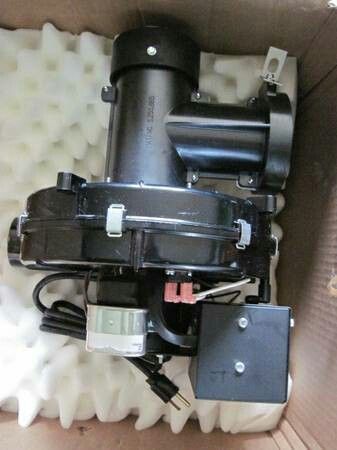 Hot Water Heater Power Vent Blower Assembly New