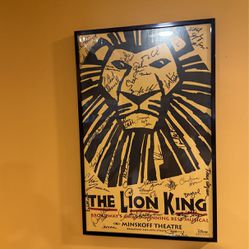 Signed Broadway Posters 