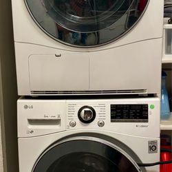 LG Stackable Washer and Ventless Dryer