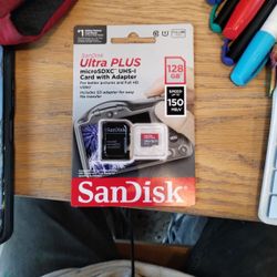 SanDisk Ultra Plus Micro SD Card 128 GB 