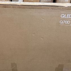 SAMSUNG 55-Inch Class QLED 4K Q70D Series Quantum HDR, Dual LED, Object Tracking Sound Lite, Q-Symphony, Motion Xcelerator Turbo+, Gaming Hub, Smart T