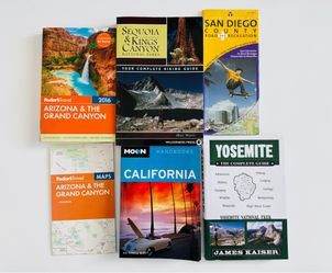 Travel Guide Books and Maps Bundle