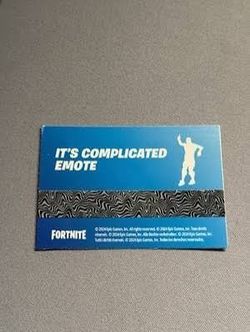 It's Complicated Emote Code (Fortnite)