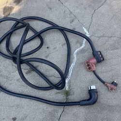 Plug-in cable for an RV
