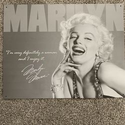Marilyn Monroe Tin Sign
