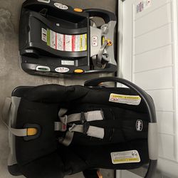 Chicco Car seat + 2 Bases