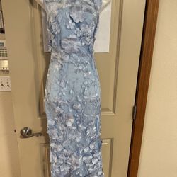 Twotwinstyle Popup Flower Lace Long Sleeveless Dress — NEW w/ Tags 