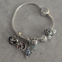 Pandora Disney Braclet (Limited Edition Disney Cinderella Charms)