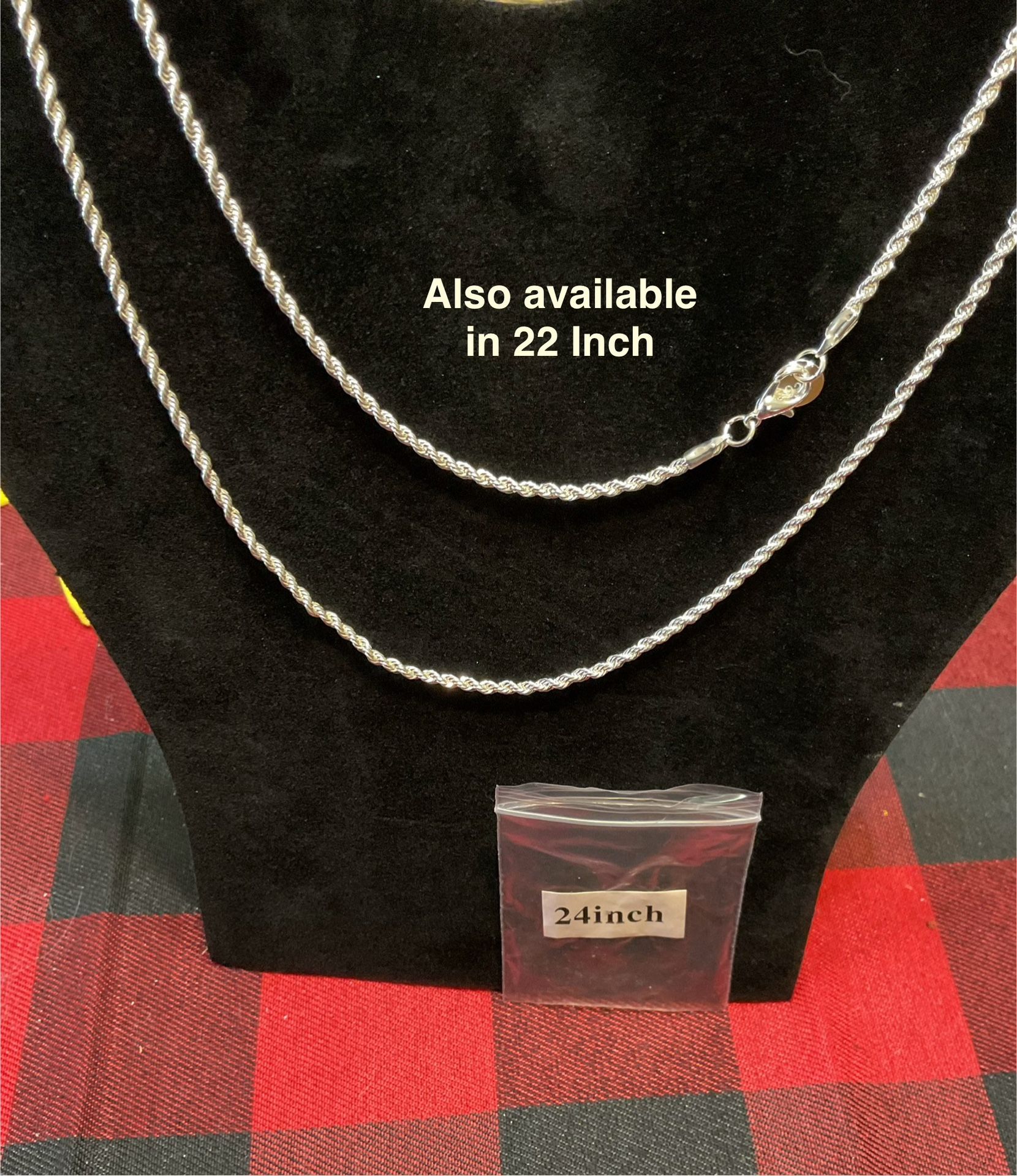 New Rope Necklace  24 Inch Very Nice