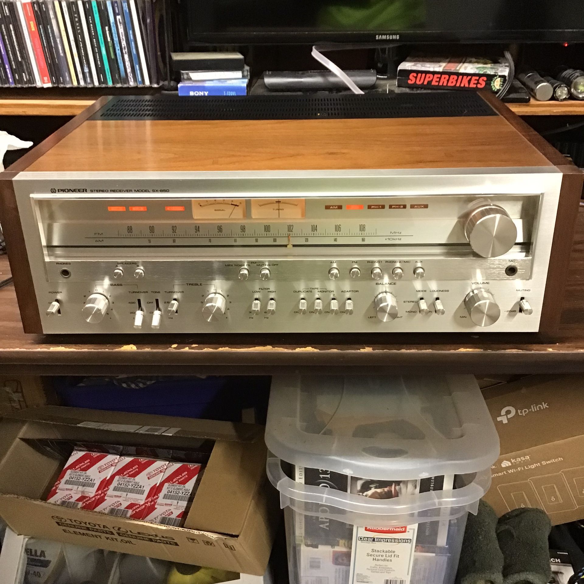 Vintage Pioneer SX-850 Stereo Receiver
